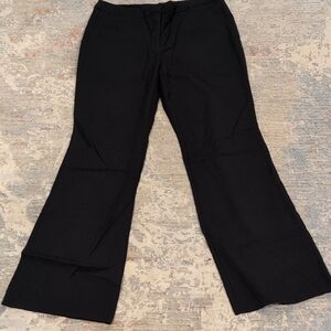 White House Black Market Black Boot Cut Pants